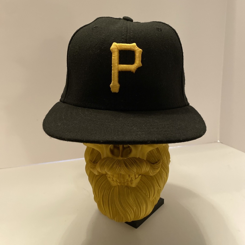 Pittsburgh Pirates MLB New Era 59FIFTY Fitted Baseball Cap Hat Black‎